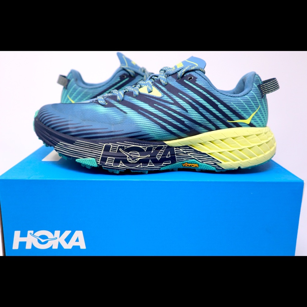 Hoka One One - Wmns Speed Goat 4 Trail Running VIBRAM ‘Turquoise’